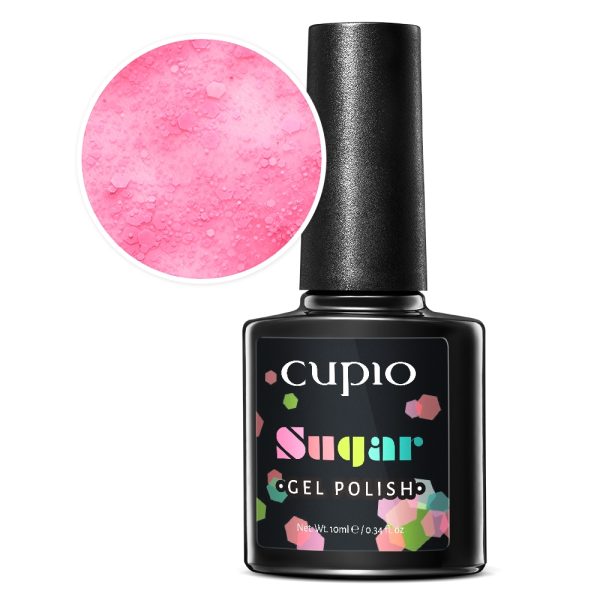 Cupio Sugar Collection Semi-Permanent Nail Polish - Sweet Pink 10ml