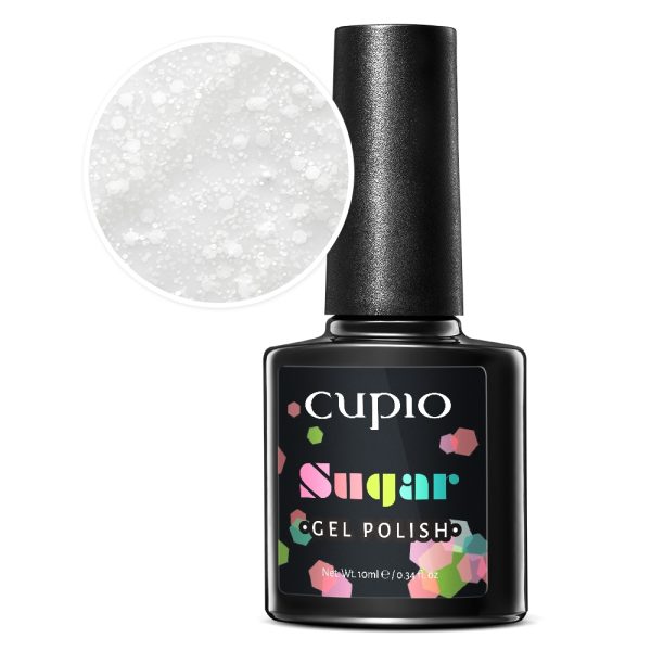 Cupio Sugar Collection Gel Polish - Sweet White 10ml