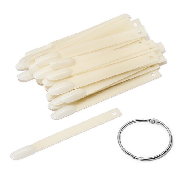Oval Practice Tips Set 50 Natural