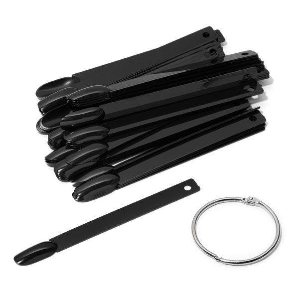Oval Practice Tips Set 50 Black
