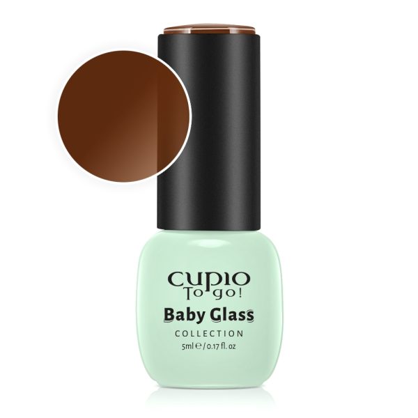 Semi-Permanent Nail Polish Baby Glass Collection - Amber 5ml