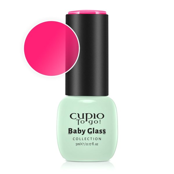 Semi-permanent Nail Polish Baby Glass Collection - Barbie 5ml