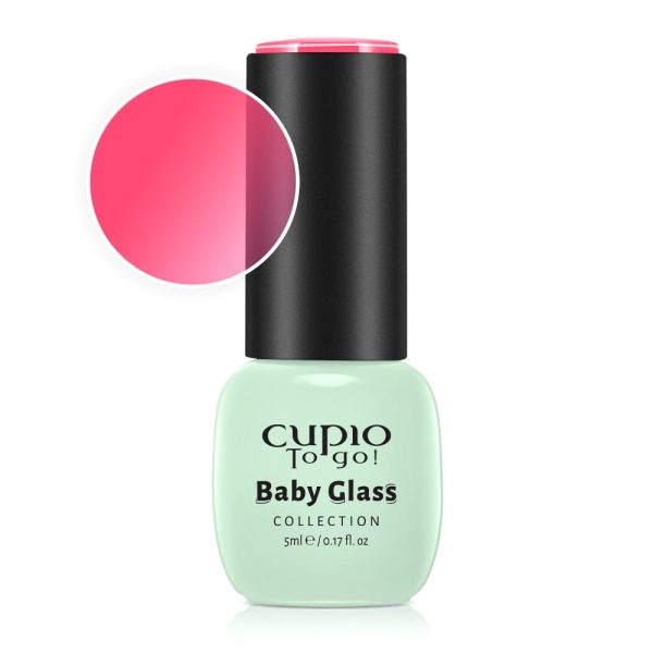 Semi-permanent Nail Polish Baby Glass Collection - Rose Pink 5ml