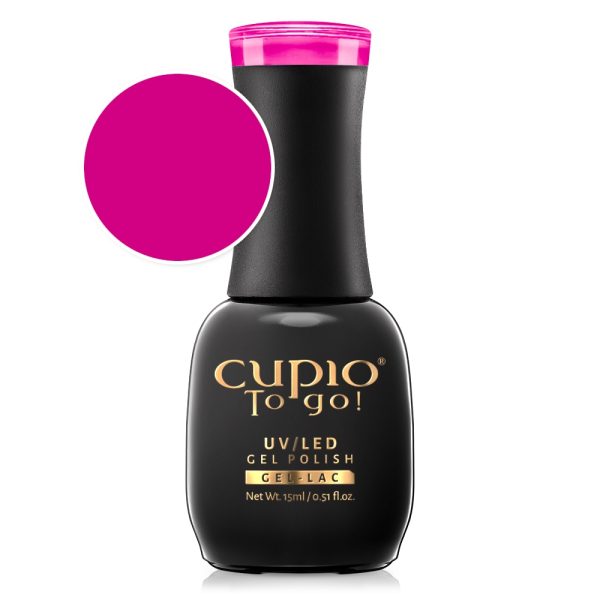 Cupio To Go! Semi-Permanent Nail Polish Berry Margarita 15ml