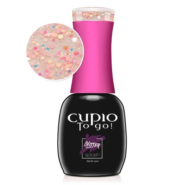 Cupio To Go! Gel Polish Glitter Splash - Candy Shop 15 ml