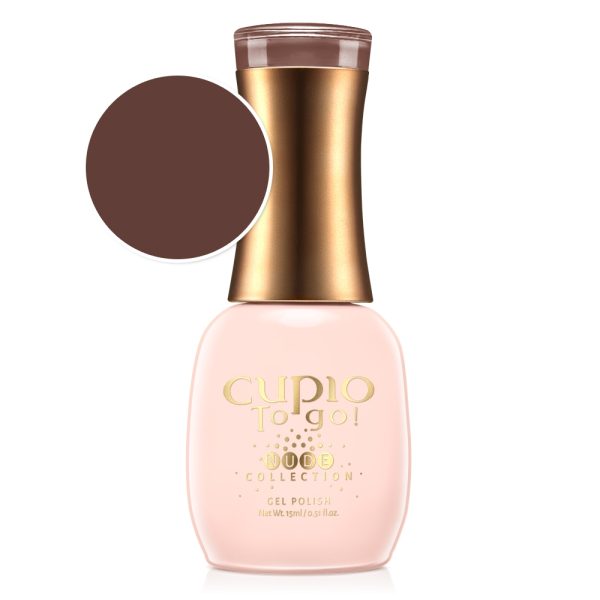 Cupio To Go! Semi-Permanent Nail Polish Nude Collection - Espresso 15ml