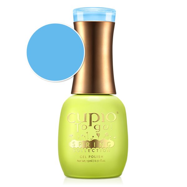Cupio To Go! Gel Polish Spring Collection - Blue Bell 15ml