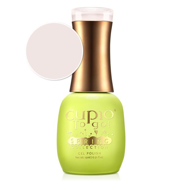 Cupio To Go! Semi-permanent Nail Polish Spring Collection - Snowdrop 15ml