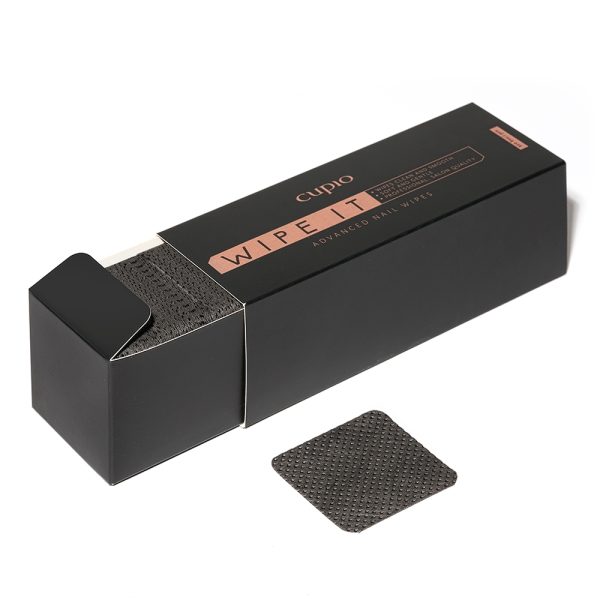 Cupio Wipe It Black Soft Nail Wipes 350 pcs