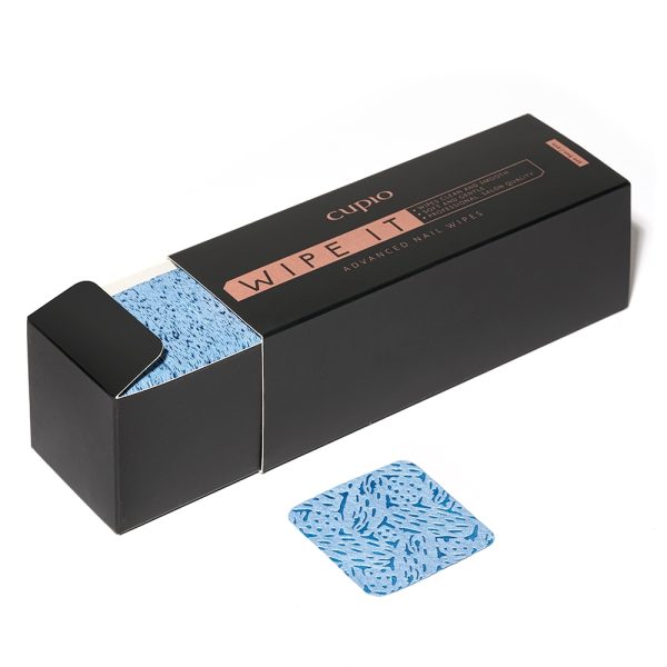 Cupio Wipe It Soft Nail Wipes - Grey 350 pcs